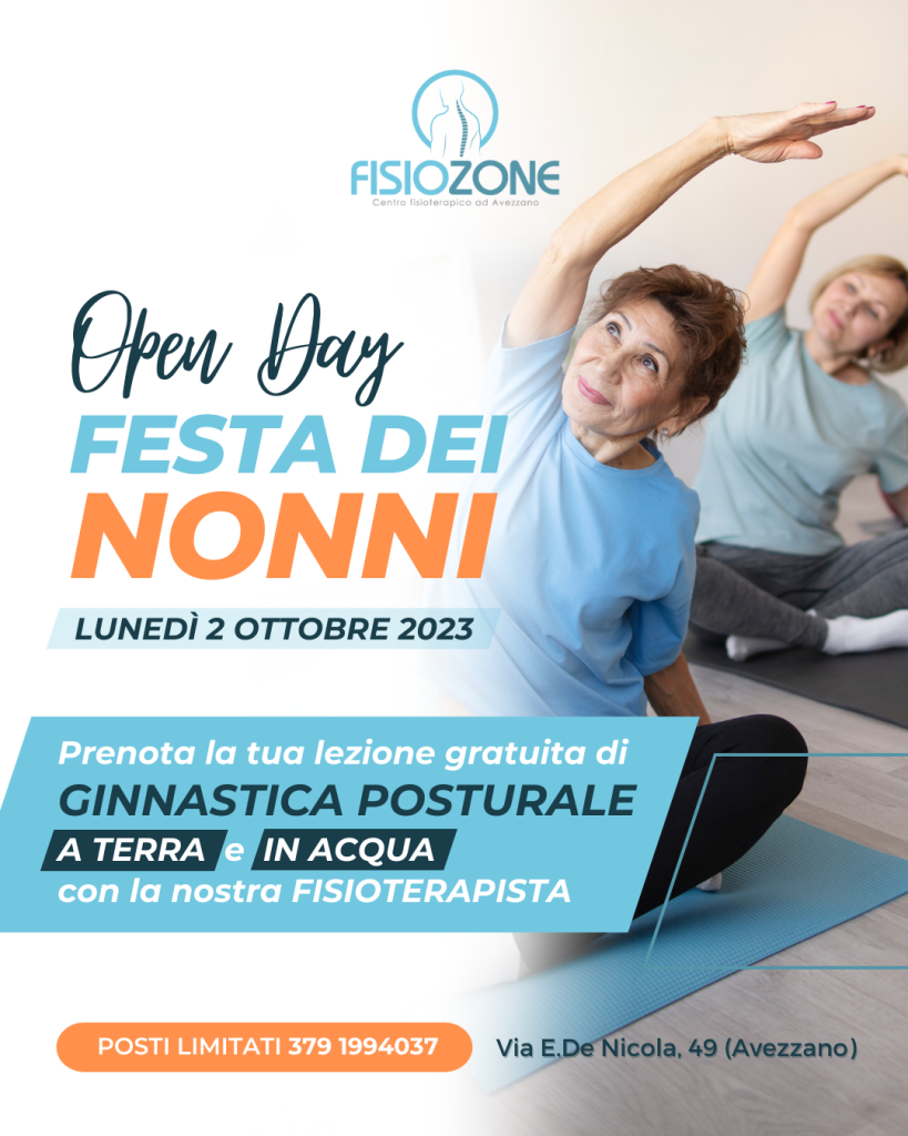 Lezione gratuita di ginnastica posturale per i nonni